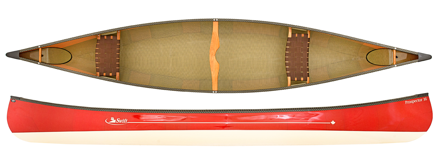 Kevlar canoe outlet